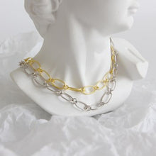 Load image into Gallery viewer, Sterling 925 Silver OVAL Link Necklace 5mm
