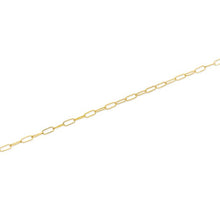 Load image into Gallery viewer, 10k Gold 3.0mm Paper Clip Chain
