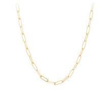 Load image into Gallery viewer, 10k Gold 6.0mm Paper Clip Chain
