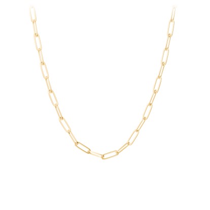 10k Gold 6.0mm Paper Clip Chain