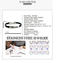 Load image into Gallery viewer, 315 Stainless Steel Bracelet/Rubber
