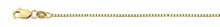 Load image into Gallery viewer, 10K Yellow Gold Box Chain 1.0 MM
