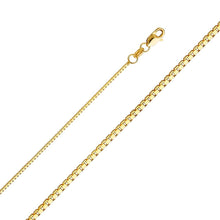 Load image into Gallery viewer, 10K Yellow Gold Box Chain 1.0 MM
