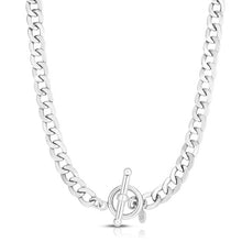 Load image into Gallery viewer, Chain Sterling 925 Silver CURB Necklace 4mm
