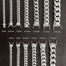 Load image into Gallery viewer, Sterling Silver 9.0 mm Miami Cuban Bracelet
