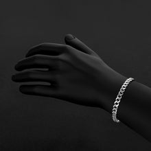 Load image into Gallery viewer, Sterling Silver 10.0 mm Flat Curb Bracelet

