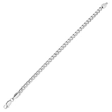 Load image into Gallery viewer, Sterling Silver 5.5 mm Flat Curb Bracelet
