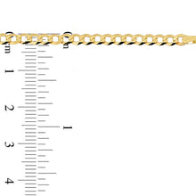 Load image into Gallery viewer, 10K Gold 3mm Flat Curb Chain
