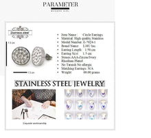 Load image into Gallery viewer, 316L stainless steel jewelry Earrings
