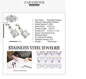 316L stainless steel jewelry Earrings