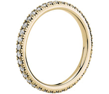 Charger l&#39;image dans la galerie, Pavé Diamond Eternity Ring14k Yellow Gold (1/2 ct. tw.)
