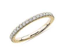 Charger l&#39;image dans la galerie, Pavé Diamond Eternity Ring14k Yellow Gold (1/2 ct. tw.)
