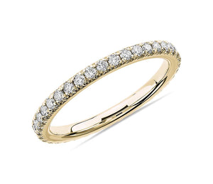 Pavé Diamond Eternity Ring14k Yellow Gold (1/2 ct. tw.)