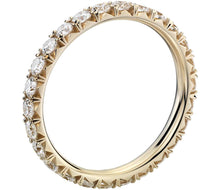 Charger l&#39;image dans la galerie, Pavé Diamond Eternity Ring14k Yellow Gold (1/2 ct. tw.)
