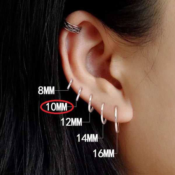 Fancy Stainless steel Hoops Gold color Earrings