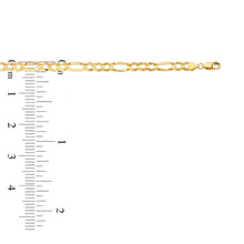 Load image into Gallery viewer, 10K Gold 3.0 mm Figaro (Hollow)
