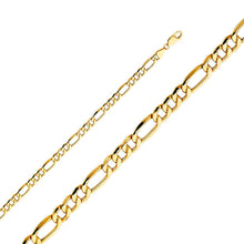 Load image into Gallery viewer, 10K Gold 5.5 mm Figaro (Hollow)
