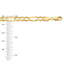 Load image into Gallery viewer, 10K Gold Figaro Chain 8.0mm
