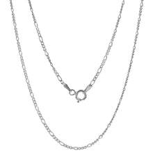 Load image into Gallery viewer, Sterling Silver 2 mm Figaro Chain
