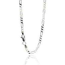 Load image into Gallery viewer, Sterling Silver 3 mm Figaro Chain

