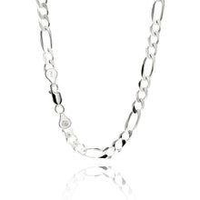 Load image into Gallery viewer, Sterling Silver 5.5 mm Figaro Chain
