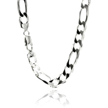 Load image into Gallery viewer, Sterling Silver 9 mm Figaro Chain
