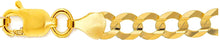 Load image into Gallery viewer, 10K Gold 10.5mm Flat Curb Bracelet
