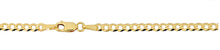 Charger l&#39;image dans la galerie, 10K Gold 2.0mm Flat Curb Bracelet
