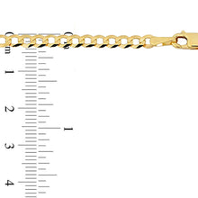 Load image into Gallery viewer, 10K Gold 4.0mm Flat Curb Bracelet
