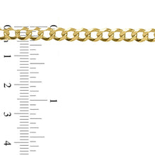Load image into Gallery viewer, 10K Gold 5.0mm Flat Curb Bracelet
