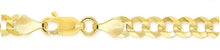 Load image into Gallery viewer, 10K Gold 6.0mm Flat Curb Bracelet
