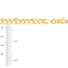 Load image into Gallery viewer, 10K Gold 6.0mm Flat Curb Bracelet
