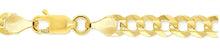 Charger l&#39;image dans la galerie, 10K Gold 7.0mm Flat Curb Bracelet
