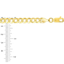 Charger l&#39;image dans la galerie, 10K Gold 7.0mm Flat Curb Bracelet
