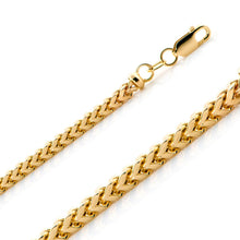 Load image into Gallery viewer, 10K Yellow Gold Hollow FRANCO Chain 3.2mm
