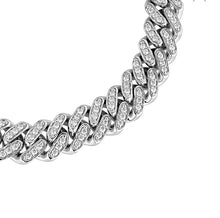 Charger l&#39;image dans la galerie, CUBAN LINK DIAMOND BRACELET DIAMOND 14K 8MM (1.50 Ctw)
