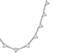 Charger l&#39;image dans la galerie, 3 PRONG DIAMOND NECKLACE (0.60CTW) 14K Gold
