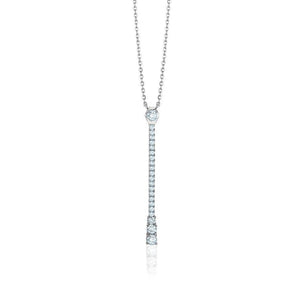BAR DIAMOND NECKLACE (0.65CTW) 14K Gold