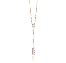 Charger l&#39;image dans la galerie, BAR DIAMOND NECKLACE (0.65CTW) 14K Gold
