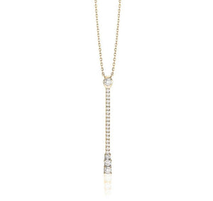 BAR DIAMOND NECKLACE (0.65CTW) 14K Gold