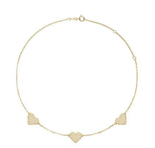Charger l&#39;image dans la galerie, MY DIAMOND HEART PAVE Necklace (0.90ctw) 14K Gold
