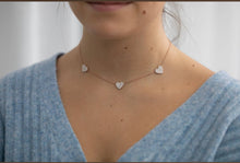 Charger l&#39;image dans la galerie, MY DIAMOND HEART PAVE Necklace (0.90ctw) 14K Gold
