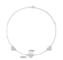 Charger l&#39;image dans la galerie, MY DIAMOND HEART PAVE Necklace (0.90ctw) 14K Gold
