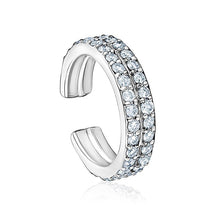 Charger l&#39;image dans la galerie, DOUBLE ROW DIAMOND EAR CUFF (0.25CTW) 14K Gold
