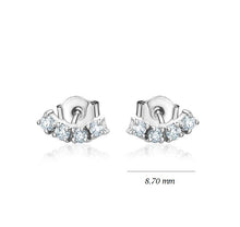 Charger l&#39;image dans la galerie, STEPS DIAMOND EARRINGS(0.20CTW)  14K Gold
