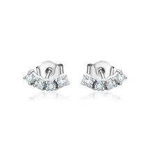 Charger l&#39;image dans la galerie, STEPS DIAMOND EARRINGS(0.20CTW)  14K Gold
