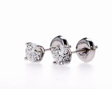 Charger l&#39;image dans la galerie, 14K LAB CREATED DIAMOND STUD EARRINGS (0.50CTW-2.00CTW)
