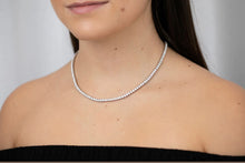 Charger l&#39;image dans la galerie, 4 PRONG DIAMOND ETERNITY NECKLACE (5.03CTW)
