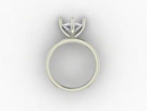 Solitaire Trillion Diamond Ring (0.90ctw.)