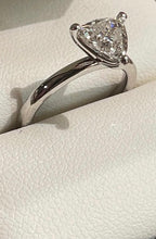 Load image into Gallery viewer, Solitaire Trillion Diamond Ring (0.90ctw.)
